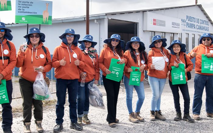 Voluntariado De Cerro Verde Realiza Limpieza De Bofedales En Parte De